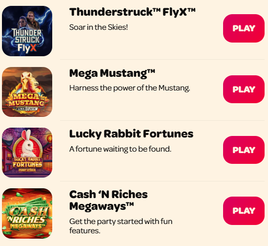 sitio web oficial de Spin Casino