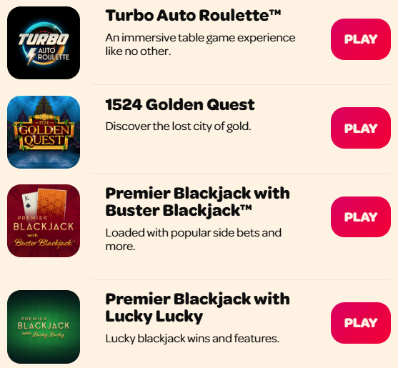 sitio web oficial de Spin Casino